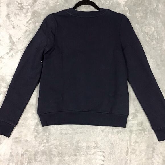 1901 Women’s Sweatshirt XS Navy Blue Crewneck Pullover Logo Long Sleeve NWOT - Picture 4 of 12